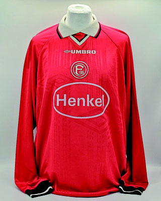 Saison 2000/2001 - 3. Liga - Regionalliga Nord - Trikot, Heimtrikot, matchworn, Nr. 8, Wolfgang Klein, Umbro, Henkel