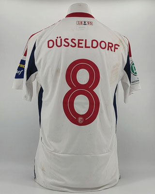 Saison 2024/2025 - U17 / B-Jugend - DFB-Nachwuchsliga - Trikot, Auswärtstrikot, matchworn, Nr. 8, Marek Jarosch, Adidas, Targo Bank, Metro Chef, DFB-Nachwuchsliga
