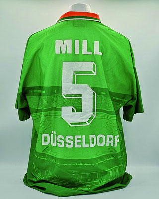 Saison 1995/1996 - 1. Liga - Trikot, Auswärtstrikot, matchworn, Nr. 5, Frank Mill, Umbro, Diebels