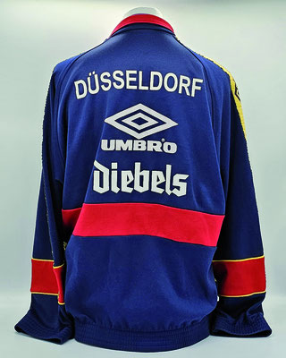 Saison 1995/1996 - 1. Liga - Trainingsjacke, worn, ohne Nummer, Spieler unbekannt, Umbro, Diebels