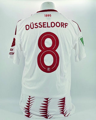 Saison 2023/2024 - Amateure - Trikot, Auswärtstrikot, matchworn, Nr. 8, Tom Geerkens, Adidas, Henkel, C&K Logistik, Regionalliga West