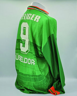 Saison 1995/1996 - 1. Liga - Trikot, Auswärtstrikot, matchworn, Nr. 9, Thomas Seeliger, Umbro, Diebels