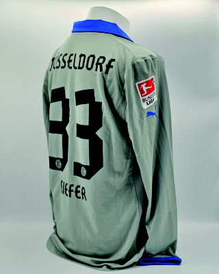 Saison 2012/2013 - Bundesliga - Trikot, Torwarttrikot, matchprepared, Nr. 33, Fabian Giefer, Otelo, Bundesliga, Hermes