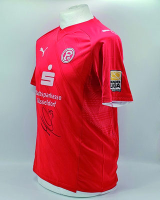 Saison 2009/2010 - 2. Bundesliga - Trikot, Heimtrikot, matchworn, Nr. 34, Martin Harnik, Puma, Stadtsparkasse Düsseldorf, Bundesliga, Bundesliga-Stiftung