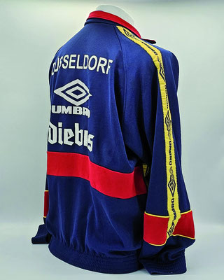 Saison 1995/1996 - 1. Liga - Trainingsjacke, worn, ohne Nummer, Spieler unbekannt, Umbro, Diebels