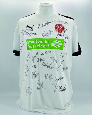 Saison 2014/2015 - Amateure (U23) - Regionalliga West - Trikot, Auswärtstrikot, matchworn, Nr. 27, Christian Weber, Puma, Stadtwerke Düsseldorf, Regionalliga West, signiert vom Kader 2014/15