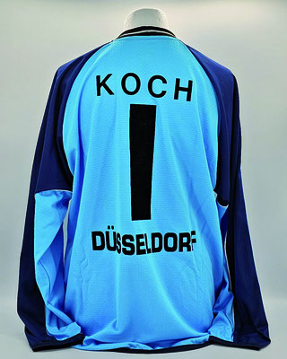 Saison 2001/2002 - 3. Liga - Regionalliga Nord - Trikot, Torwarttrikot, matchworn, Nr. 1, Tobias Koch, Umbro, Die Toten Hosen