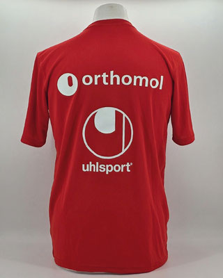 Saison 2017/2018 - 2. Bundesliga - Aufwärmshirt "F95 gegen rechts" im Rahmen der Fare-Woche,  (match-)worn, von einem Spieler oder einem Mitglied des Staffs, Uhlsport