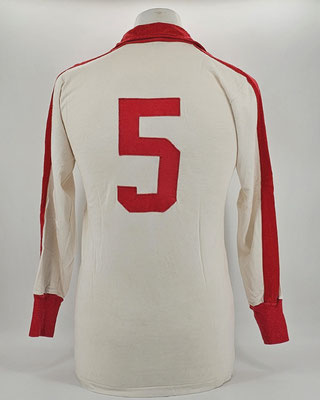 Saison 1976/1977 - 1. Liga - Trikot, Auswärtstrikot (Variante), matchworn, Nr. 5, Heiner Baltes, Puma, ARAG