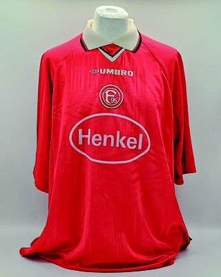 Saison 2000/2001 - 3. Liga - Regionalliga Nord - Trikot, Heimtrikot, matchworn, Nr. 17, Marcus Marin, Umbro, Henkel