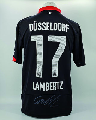 Saison 2014/2015 - 2. Bundesliga - Trikot, Auswärtstrikot, matchworn, Nr. 17, Andreas "Lumpi" Lambertz, Puma, Otelo, Bundesliga, Hermes