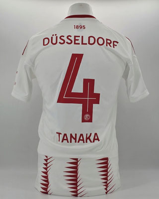 Saison 2022/2023 - DFB-Pokal - Trikot, Auswärtstrikot, matchprepared, Nr. 4, Ao Tanaka, Adidas, Henkel, CapTrader