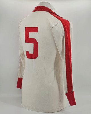 Saison 1976/1977 - 1. Liga - Trikot, Auswärtstrikot (Variante), matchworn, Nr. 5, Heiner Baltes, Puma, ARAG