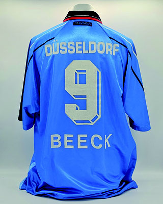 Saison 1997/1998 - 2. Liga - Trikot, Auswärtstrikot, matchworn, Nr. 9, Christian Beeck, Umbro, Diebels