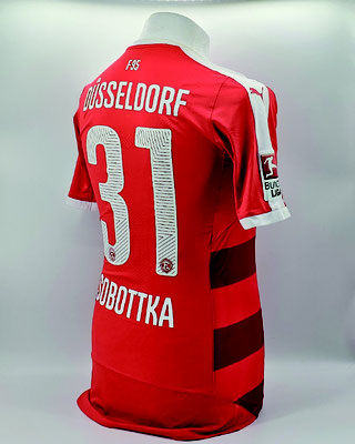 Saison 2015/2016 - 2. Bundesliga - Trikot, Heimtrikot (ACTV), matchworn, Nr.31, Marcel Sobottka, Puma, Otelo, Bundesliga, Hermes