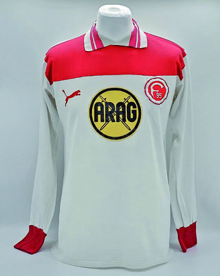 Saison 1982/1983 - 1. Liga - Trikot, Heimtrikot (Variante), matchworn, Nr. 2, Amand Theis, Puma, ARAG