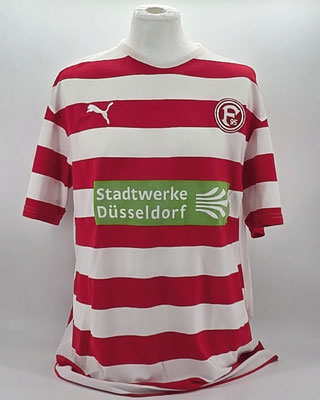 Saison 2008/2009 - Amateure/Zwote - NRW-Liga - Trikot, Heimtrikot, matchworn, Nr. 2, Lukas van den Bergh, Puma, Stadtwerke Düsseldorf