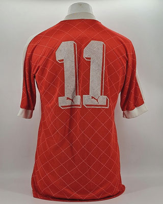 Saison 1986/1987 - B-Jugend - Spielklasse unbekannt - Trikot, Heimtrikot, matchworn, Nr. 11, Spieler unbekannt, Puma, ARAG