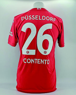 Saison 2019/2020 - Bundesliga - Trikot, Auswärtstrikot, matchworn, #26, Diego Contento, Uhlsport, Henkel, Bundesliga, Toyo Tires