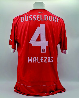 Saison 2012/2013 - Bundesliga - Trikot, Heimtrikot, matchworn, Nr. 4, Stelios Malezas, Puma, Geh Deinen Weg, 50 Jahre Bundesliga