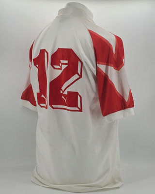 Saison 1991/1992 - 1. Liga - Trikot, Heimtrikot, matchworn, Nr. 12, Per Egil Ahlsen (in der Saison 1990/91), Puma, Zamek