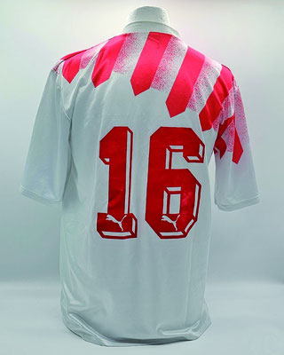 Saison 1987/1988 - Amateure/Zwote - Verbandsliga Niederrhein - Trikot, Heimtrikot, matchworn, Nr. 16, Spieler unbekannt, Puma, ARAG