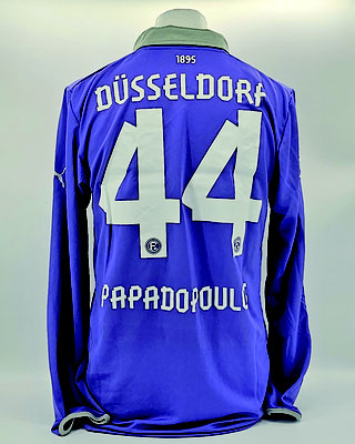 Saison 2012/2013 - Bundesliga - Trikot, Torwarttrikot, matchprepared, Nr. 44, Nikos Papadopoulos, Otelo, Bundesliga, Hermes