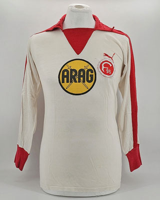Saison 1976/1977 - 1. Liga - Trikot, Auswärtstrikot (Variante), matchworn, Nr. 5, Heiner Baltes, Puma, ARAG