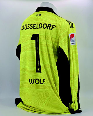 Saison 2021/2022 - 2. Bundesliga - Torwarttrikot, Trikot, matchprepared, Nr. 1, Raphael Wolf, Adidas, Henkel, 2. Bundesliga, Toyo Tires