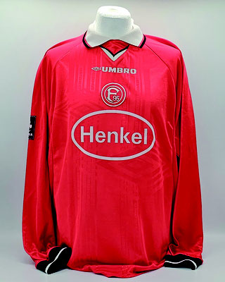 Saison 1999/2000 - 3. Liga - Regionalliga West/Südwest -Trikot, Heimtrikot, matchworn, Nr. 16, Kemal Halat, Umbro, Henkel