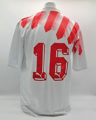 Saison 1987/1988 - Amateure (U23) - Verbandsliga Niederrhein - Trikot, Heimtrikot, matchworn, Nr. 16, Spieler unbekannt, Puma, ARAG