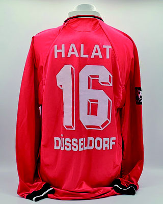 Saison 1999/2000 - 3. Liga - Regionalliga West/Südwest -Trikot, Heimtrikot, matchworn, Nr. 16, Kemal Halat, Umbro, Henkel