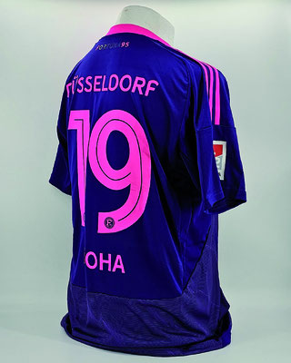 Saison 2024/2025 - 2. Liga - Trikot, Ausweichtrikot, matchworn, Nr. 19, Emmanuel "Emma" Iyoha, Adidas, Targobank, Metro Chef