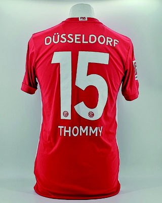 Saison 2019/2020 - Bundesliga - Trikot, Auswärtstrikot, matchworn, #15, Erik Thommy, Uhlsport, Henkel, Bundesliga, Toyo Tires