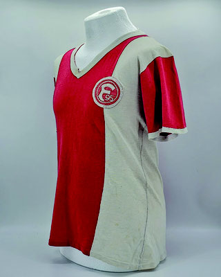 Saison 1964/1965 - Regionalliga West (2. Liga) - Trikot, Heimtrikot (Variante), matchworn, Nr. 5, Spieler unbekannt