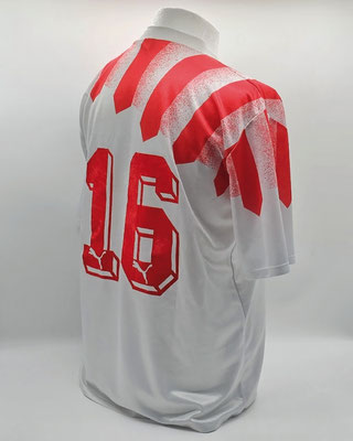 Saison 1987/1988 - Amateure (U23) - Verbandsliga Niederrhein - Trikot, Heimtrikot, matchworn, Nr. 16, Spieler unbekannt, Puma, ARAG