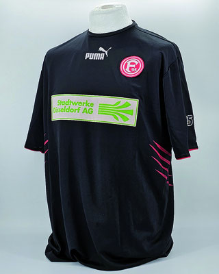 Saison 2008/2009 - Amateure/Zwote - NRW-Liga - Trikot, Auswärtstrikot, matchworn, Nr. 2, Spieler unbekannt, Puma, Stadtwerke Düsseldorf, club f95