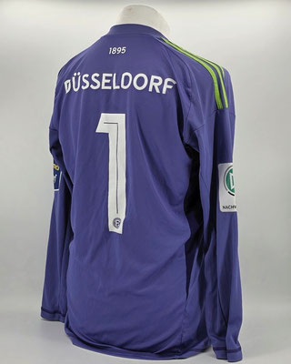 Saison 2024/2025 - U19 / A-Jugend - DFB-Nachwuchsliga - Trikot, Torwarttrikot, matchworn, Nr. 1, Milan Czako, Adidas, Targo Bank, Metro Chef, DFB-Nachwuchsliga
