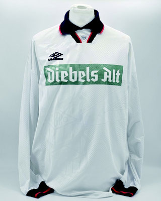 Saison 1993/1994 - 3. Liga (Oberliga Nordrhein) - Trikot, Präsentationstrikot, worn, Spieler unbekannt, Umbro, Diebels Alt, Diebels