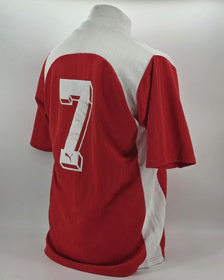 Saison 1992/1993 - Amateure - Verbandsliga Niederrhein - Trikot, Heimtrikot, matchworn, Nr. 7, Spieler unbekannt, Puma, Zamek
