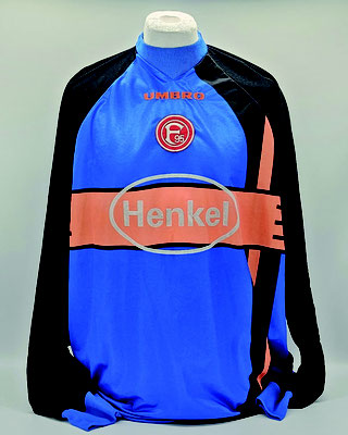 Saison 2000/2001 - 3. Liga - Regionalliga Nord - Trikot, Torwarttrikot, matchworn, Nr. 1, Mirko Bitzer, Umbro, Henkel