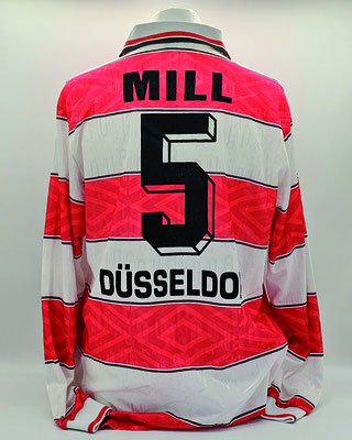 Saison 1995/1996 - 1. Liga - Trikot, Heimtrikot, matchworn, Nr. 5, Frank Mill, Umbro, Diebels