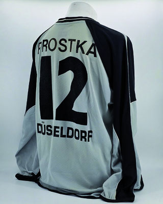 Saison 2001/2002 - 3. Liga - Regionalliga Nord - Trikot, Torwarttrikot, matchworn, Nr. 12, Dennis Prostka, Umbro, Die Toten Hosen