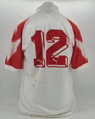 Saison 1991/1992 - 1. Liga - Trikot, Heimtrikot, matchworn, Nr. 12, Per Egil Ahlsen (in der Saison 1990/91), Puma, Zamek