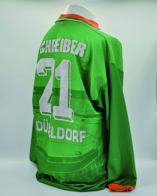 Saison 1995/1996 - 1. Liga - Trikot, Auswärtstrikot, matchworn, Nr. 21, Dirk Schreiber, Umbro, Diebels