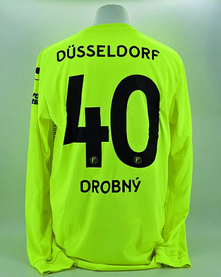 Saison 2018/2019 - Bundesliga - Trikot, Torwarttrikot, matchworn, Nr. 40, Jaroslav Drobny, Uhlsport, Henkel, 10. Telekom Cup, Toyo Tires