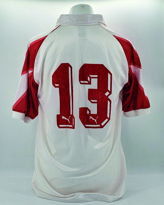 Saison 1990/1991 - Amateure - Verbandsliga Niederrhein - Trikot, Heimtrikot, matchworn, Nr. 13, Spieler unbekannt, Puma, ARAG