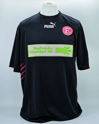 Saison 2008/2009 - Amateure/Zwote - NRW-Liga - Trikot, Auswärtstrikot, matchworn, Nr. 2, Spieler unbekannt, Puma, Stadtwerke Düsseldorf, club f95
