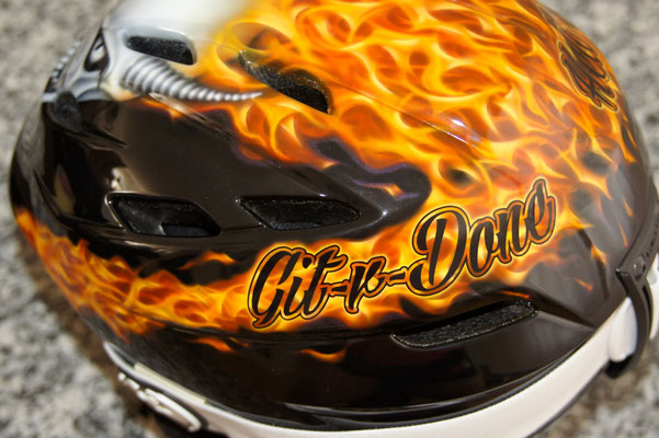 Burning Skull