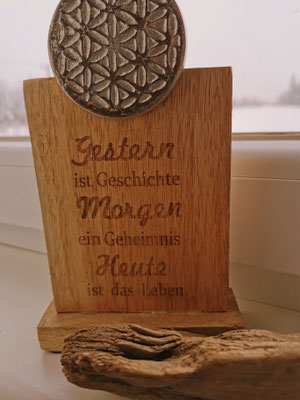 Holzschild